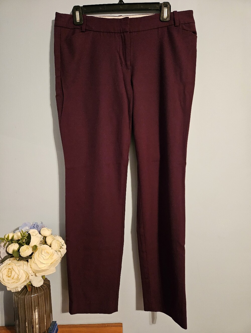 J.Crew Tailored Mid-Rise Trousers